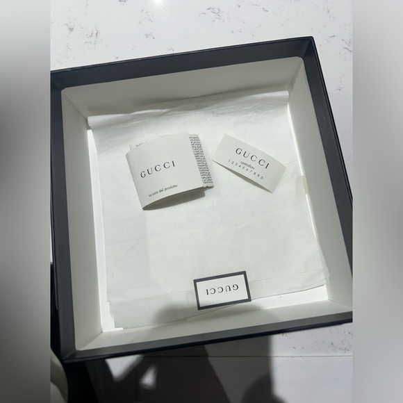 Authentic Gucci “Leather Belt with Double G Buckle” main image 6